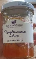 Mängden socker i Confiture traditionnelle pamplemousse