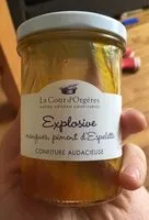 Mängden socker i Explosive, mangues, piment d'Espelette