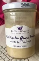 Mängden socker i Miel toutes fleurs breton