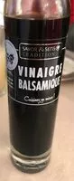 Mängden socker i Vinaigre balsamique