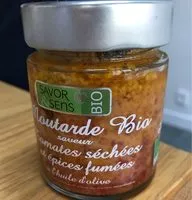 Mängden socker i Moutarde bio saveur tomates séchées et épices fumées