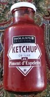 Mängden socker i Ketchup de luxe au piment d'espelette