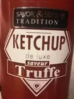 Mängden socker i Ketchup de luxe saveur truffe