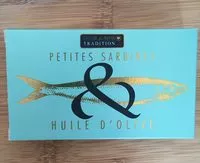 Mängden socker i Petites Sardines & Huile d'olive
