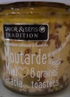Mängden socker i Moutarde au miel 8 graines