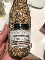 Mängden socker i Melange de graines toastees