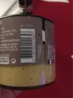 Mängden socker i Moutarde eclats de truffe