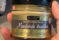 Mängden socker i Moutarde de tradition brissures de truffe blanche et cognac