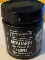 Mängden socker i Moutarde aux brisures de truffe