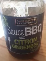 Mängden socker i Sauce BBQ au citron gingembre