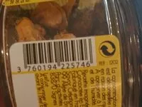 Mängden socker i La noix de cajou aux saveurs citron et thym