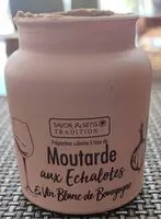 Mängden socker i Moutarde aux échalotes