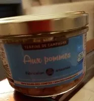 Mängden socker i Terrine de campagne aux pommes