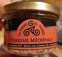 Mängden socker i Rillette De Porc Medeviale Miel Vanille