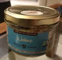 Mängden socker i Terrine de Campagne Nature