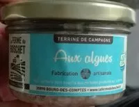 Mängden socker i Terrine de campagne aux algues