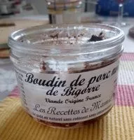 Mängden socker i Boudin de porc