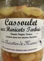 Mängden socker i Cassoulet aux haricots Tarbais