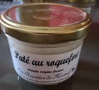 Mängden socker i Paté au roquefort