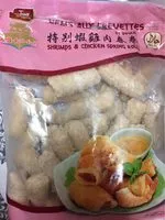 Mängden socker i Nems aux crevettes et poulet