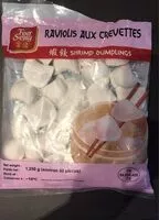 Mängden socker i Raviolis aux crevettes