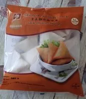 Mängden socker i Samossas au poulet halal