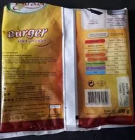 Mängden socker i Burger filet de poulet