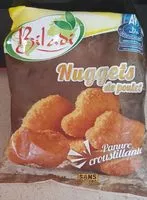 Mängden socker i Nuggets de poulet