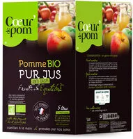 Mängden socker i Pur Jus Pomme BIO BIB