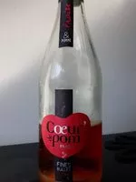 Mängden socker i Fines Bulles de Fruits Fraise Cœur de Pom'