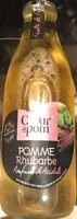 Mängden socker i Pur Jus de Pomme et Rhubarbe Cœur de Pom
