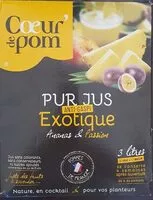Mängden socker i Pur Jus Exotique BIB