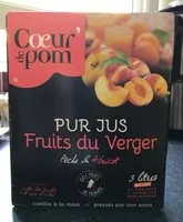 Mängden socker i Pur Jus Fruits du Verger BIB