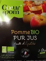 Mängden socker i Pur Jus Pomme BIO BIB 3 Litres