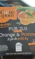 Mängden socker i Pur Jus Orange Pomme Bib 3L Cœur de Pom
