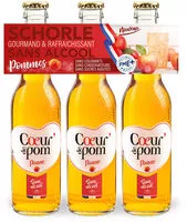 Mängden socker i Schorle Pomme Tripack Cœur de Pom'