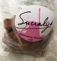 Mängden socker i Guimauve ourson lait