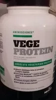 Mängden socker i Vege protein