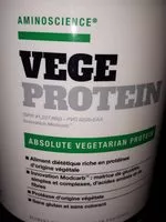 Mängden socker i Vege protein