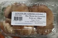 Mängden socker i Lentin du Chêne (Shiitake) des Monts du Lyonnais