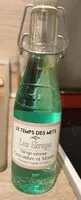 Mängden socker i Sirop saveur concombre et menthe