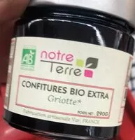 Mängden socker i Confiture bio extra griotte