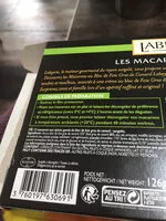 Mängden socker i Macarons Au Bloc De Foie Gras De Canard Et épices X12