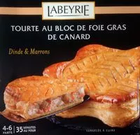 Mängden socker i Tourte au Bloc de Foie Gras de Canard (Dinde et Marrons)