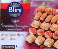 Mängden socker i Coffret variations fromagères, mini feuilletés 