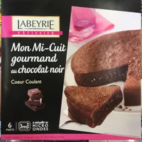 Mängden socker i Mon Mi-Cuit gourmand au chocolat noir coeur coulant