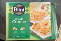 Mängden socker i Duo de croque