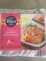 Mängden socker i Feuilleté jambon emmentale