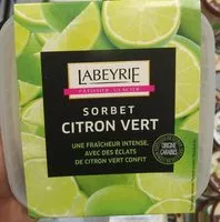Mängden socker i Sorbet Citron Vert