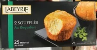 Mängden socker i 2 soufflés au Roquefort